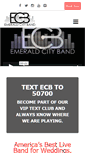 Mobile Screenshot of emeraldcityband.com